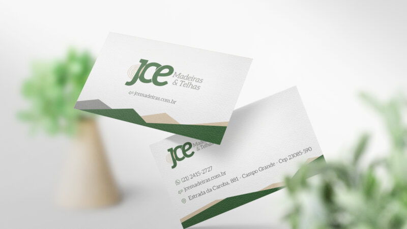 Novo Logotipo e Identidade Visual e Site da JCE Madeiras